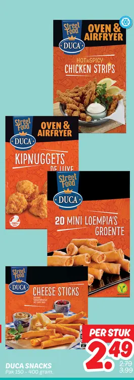 Aanbieding: Duca snacks