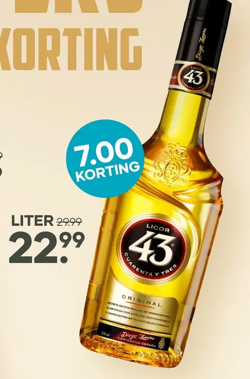 Aanbieding: Licor 43