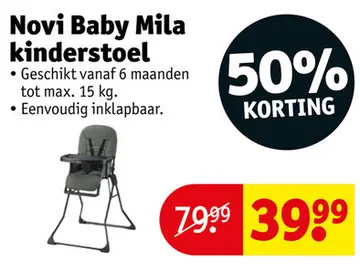 Aanbieding: Novi Baby Mila kinderstoel