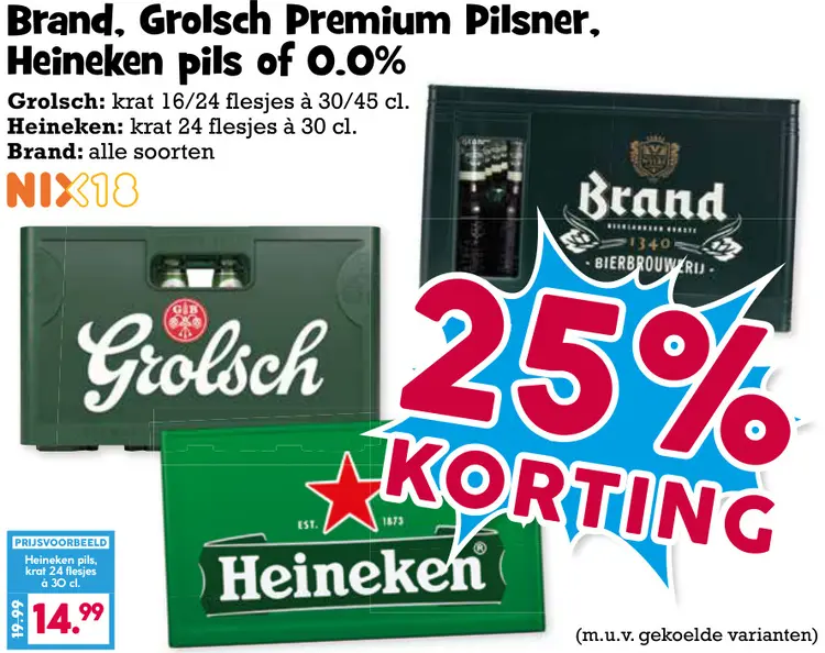 Aanbieding: Premium pilsner, pils of 0.0%