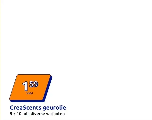 Aanbieding: CreaScents geurolie