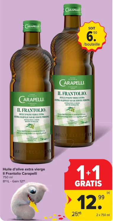 Offre: Huile d'olive extra vierge Il Frantolio
