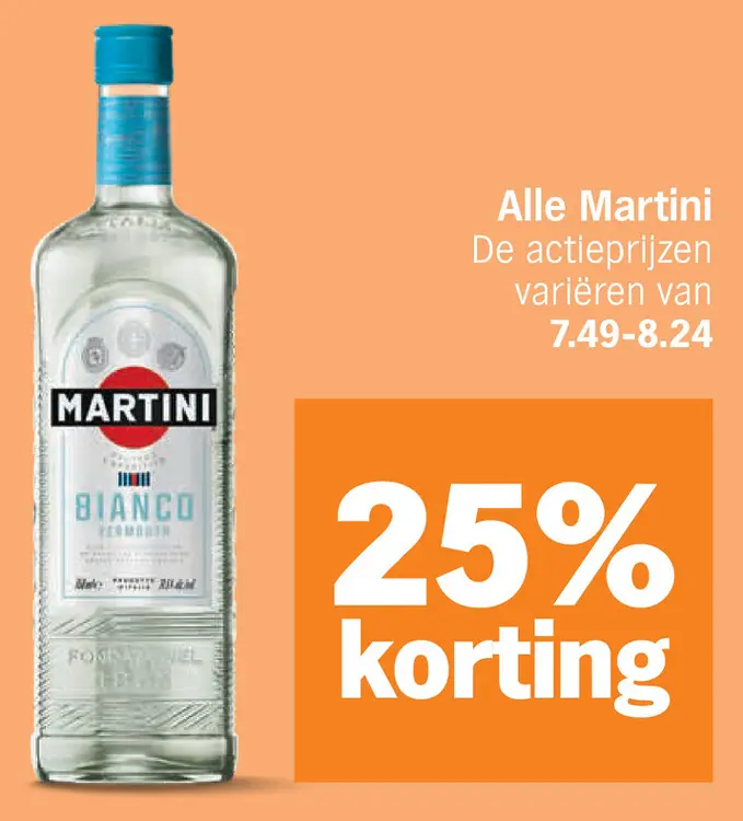 Aanbieding: Martini