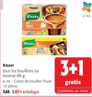 Offre: tous les bouillons ou Aromat 88 g