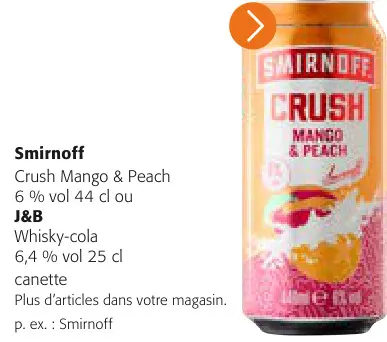 Offre: Crush