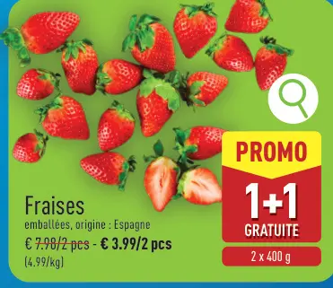 Offre: Fraises