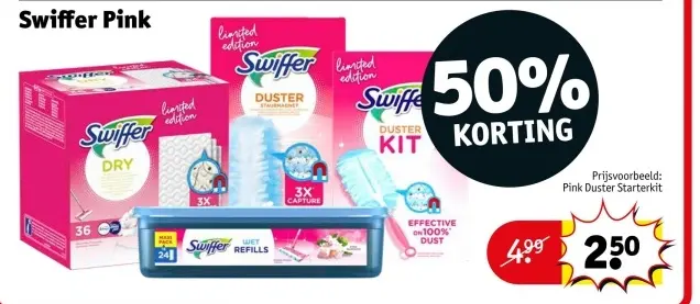 Aanbieding: Swiffer Pink