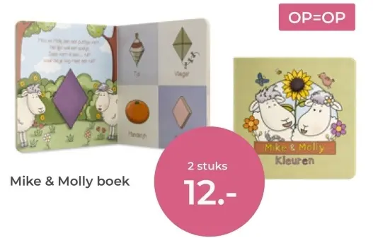 Aanbieding: Mike & Molly boek