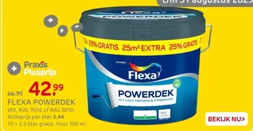 Aanbieding: Flexa powerdek
