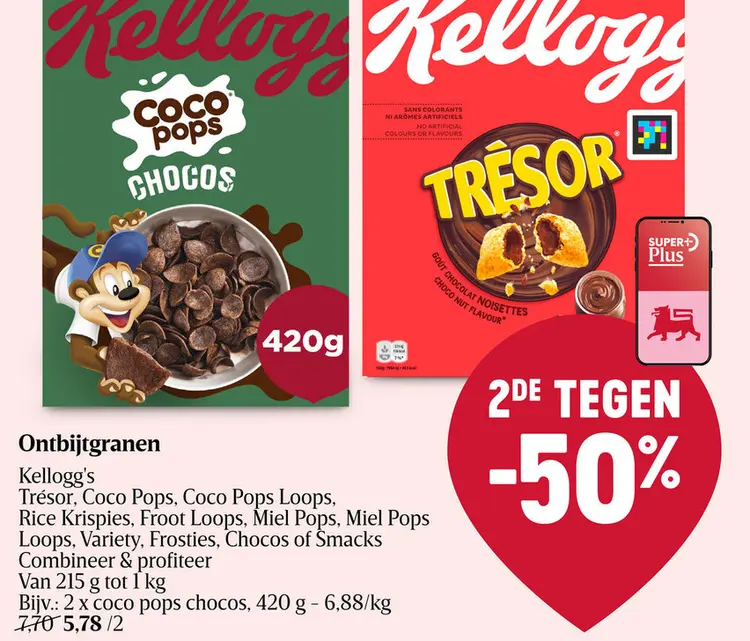 Aanbieding: Ontbijtgranen | Chocolade-Hazelnoten