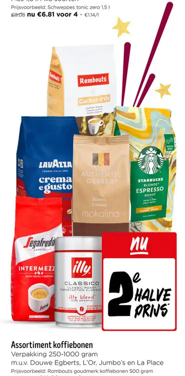 Promotie: Assortiment koffiebonen