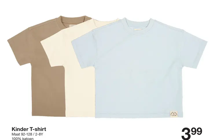 Promotie: Kinder T-shirt