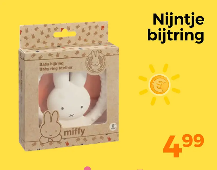 Aanbieding: Nijntje bijtring