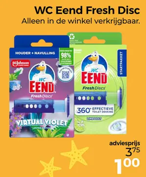 Aanbieding: WC Eend Fresh Disc
