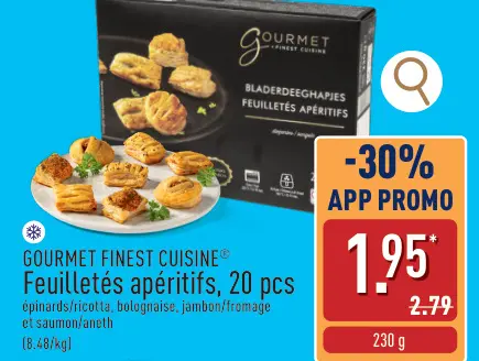 Offre: Feuilletés apéritifs