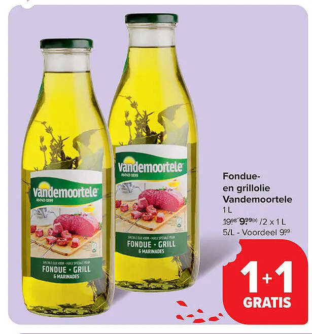 Aanbieding: Fondue- en grillolie