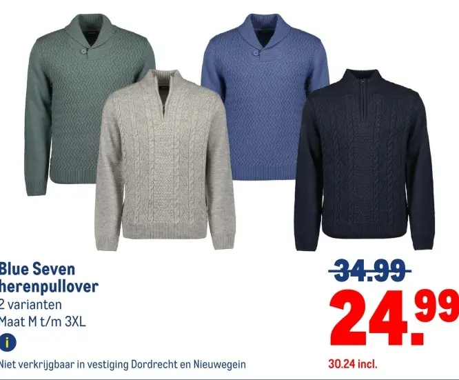 Aanbieding: herenpullover