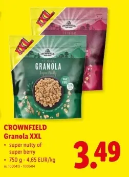 Promotie: Granola XXL