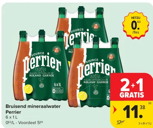 Promotie: Bruisend mineraalwater
