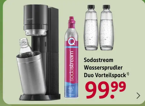 Aanbieding: Wassersprudler Duo Vorteilspack