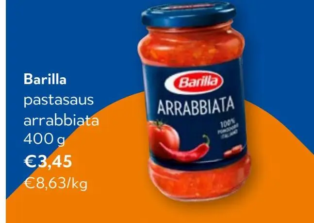 Aanbieding: pastasaus arrabbiata