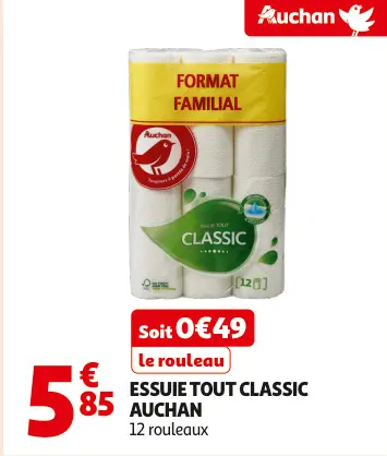 Promotie: Essuie tout classic