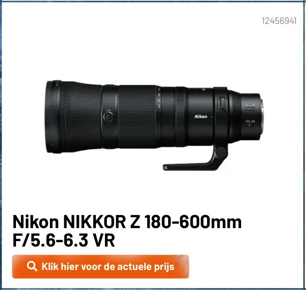 Aanbieding: NIKKOR Z 180-600mm F/5.6-6.3 VR