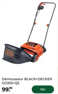 Offre: Démousseur GD300-QS