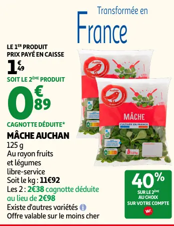 Promotie: Mâche