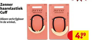 Aanbieding: Zenner haarelastiek Cuff