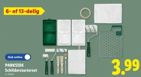 Promotie: Schilderstarterset