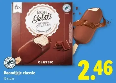 Aanbieding: Roomijsje classic