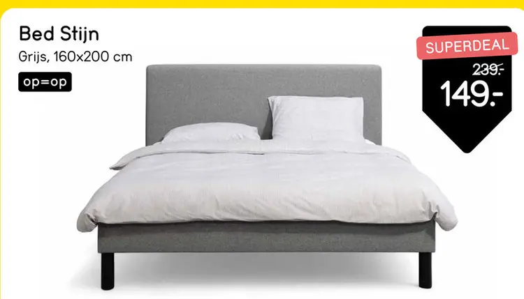 Aanbieding: Bed Stijn