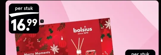 Aanbieding: Bolsius Merry Moments