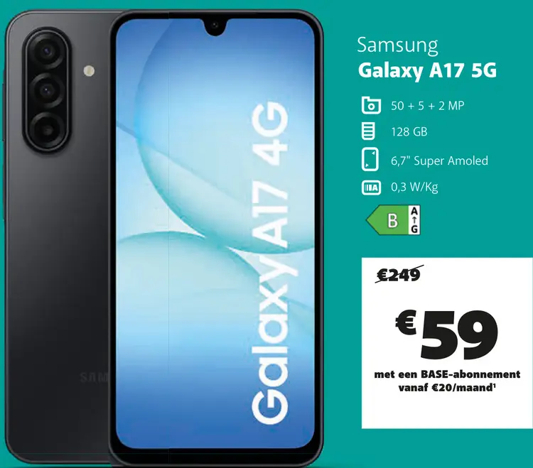 Promotie: Galaxy A17 5G