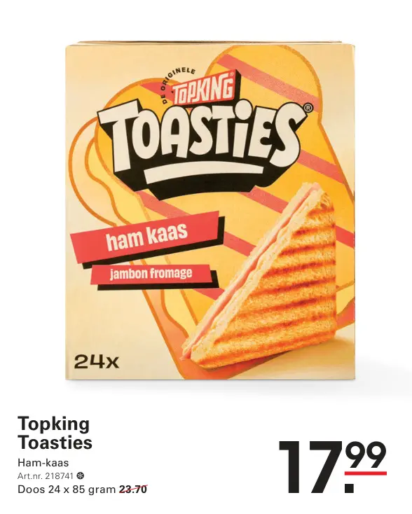Aanbieding: Toasties