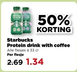 Aanbieding: Starbucks Protein drink with coffee