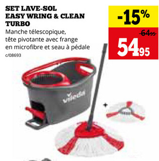 Offre: SET LAVE - SOL EASY WRING & CLEAN TURBO