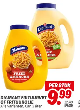 Aanbieding: FRITUURVET OF FRITUUROLIE