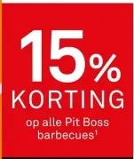 Aanbieding: Pit Boss barbecues