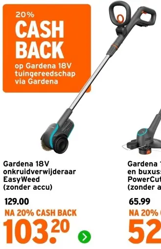 Aanbieding: 18V onkruidverwijderaar EasyWeed