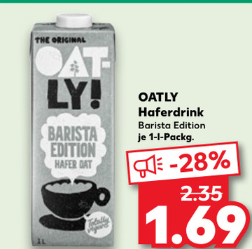 Aanbieding: OATLY Haferdrink Barista Edition