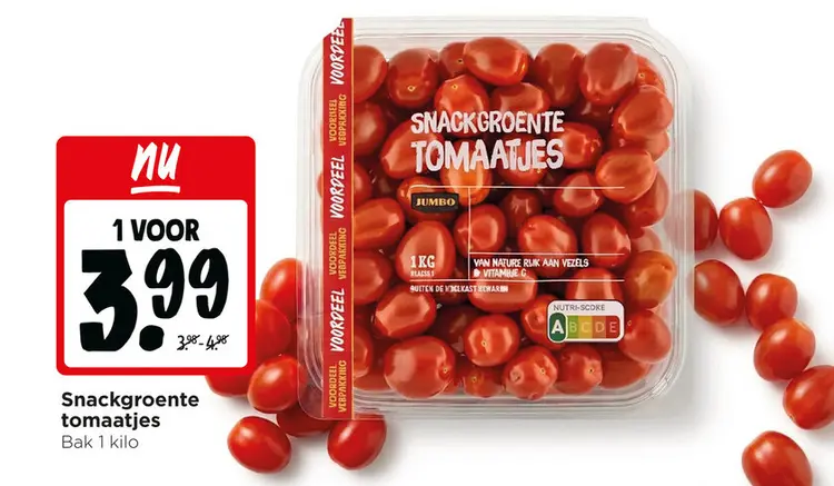 Aanbieding: Snackgroente tomaatjes