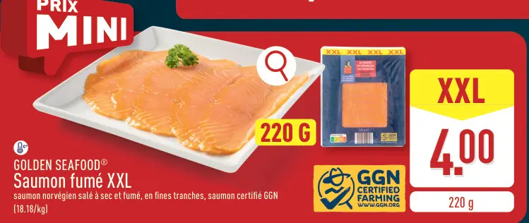 Offre: Saumon fumé XXL