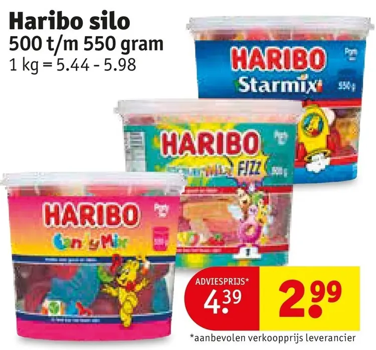 Promotie: Haribo silo