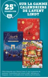 Offre: Calendriers de l'avent