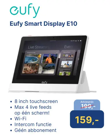 Aanbieding: Eufy Smart Display E10