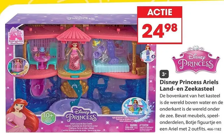 Aanbieding: Disney Princess Ariels Land- en Zeekasteel