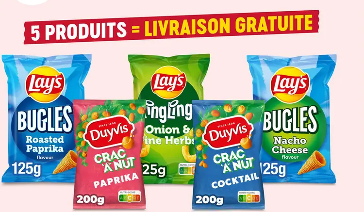 Offre: Paprika | Nuts | Cacahuètes