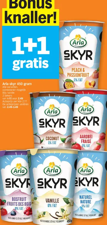Promotie: Arla skyr